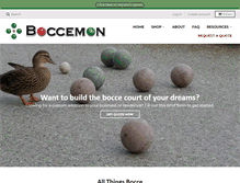 Tablet Screenshot of boccemon.com
